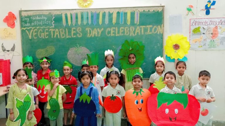 Role play of vegetables activity - 20251